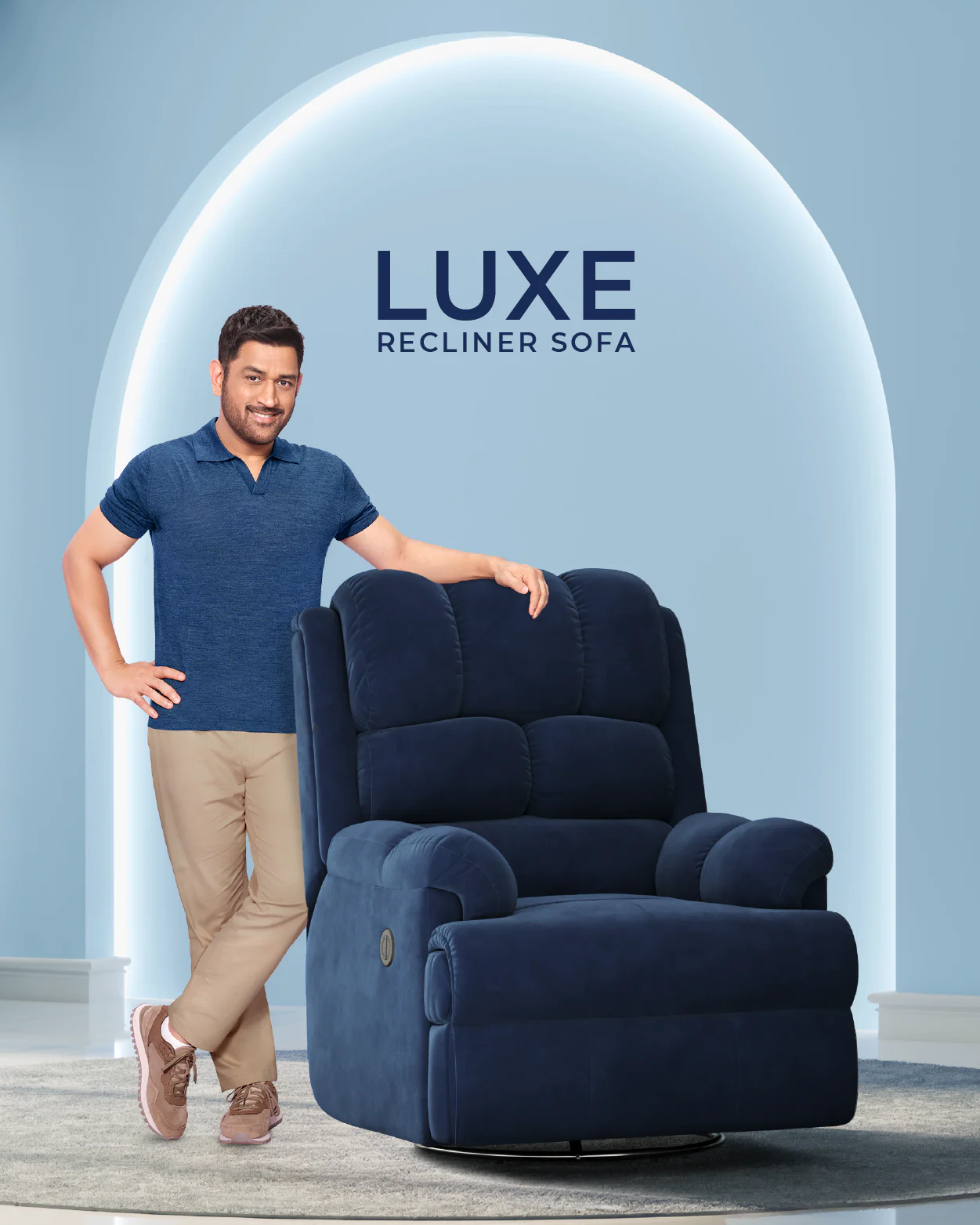 The Sleep Company Luxe Motorised Recliner Sofa - Image 8