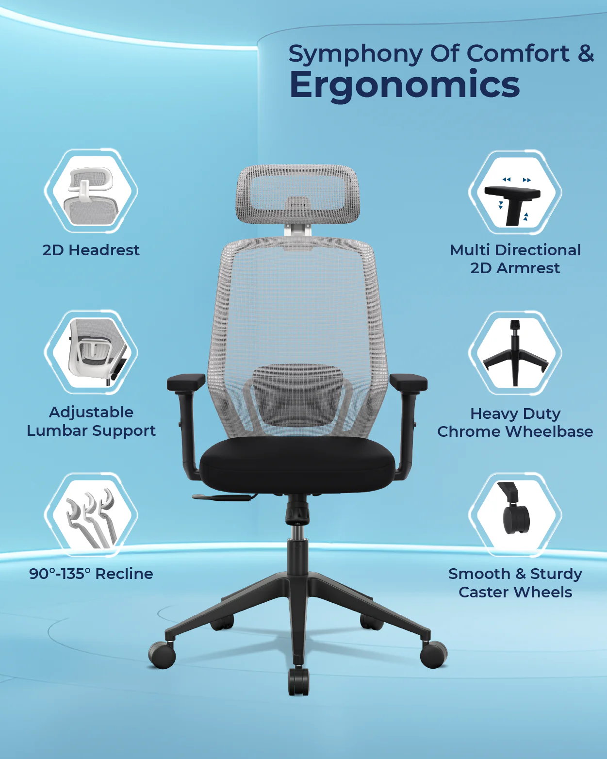 UNO Ergonomic Office Chair - Image 10