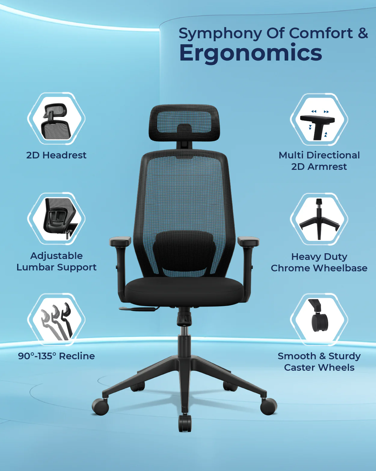 UNO Ergonomic Office Chair - Image 4