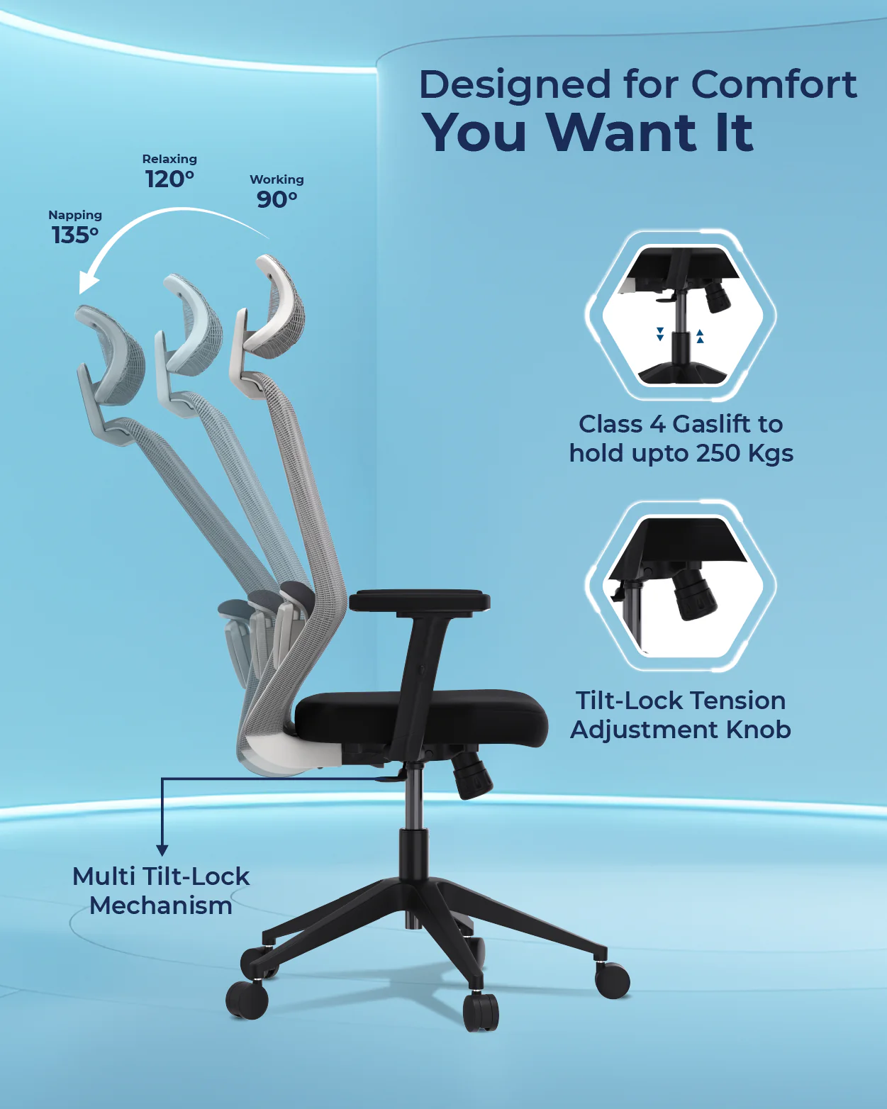 UNO Ergonomic Office Chair - Image 9