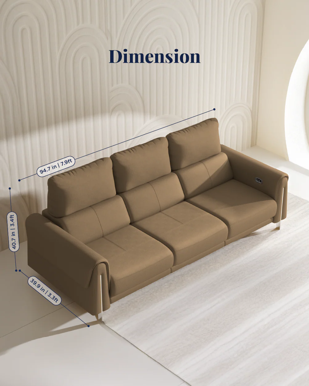 Valencia Recliner Sofa - Image 104
