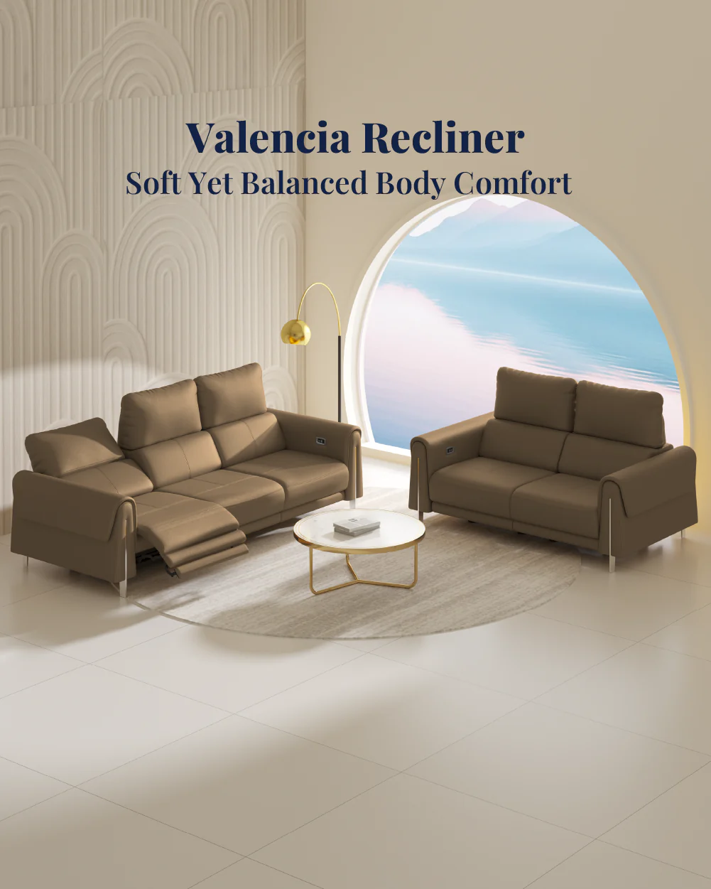Valencia Recliner Sofa - Image 118