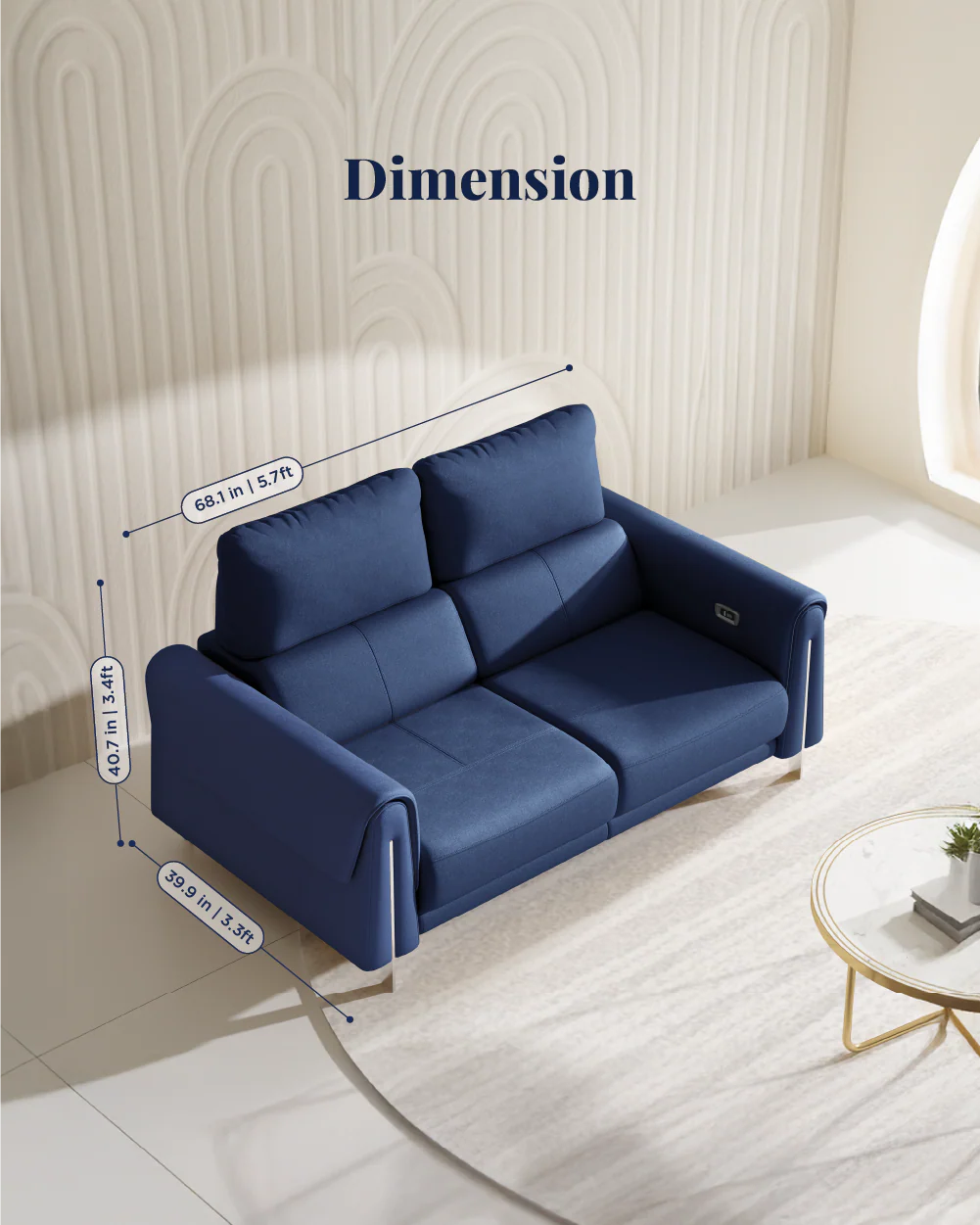 Valencia Recliner Sofa - Image 155