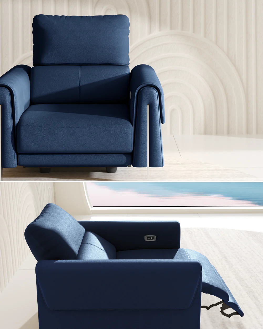 Valencia Recliner Sofa - Image 163