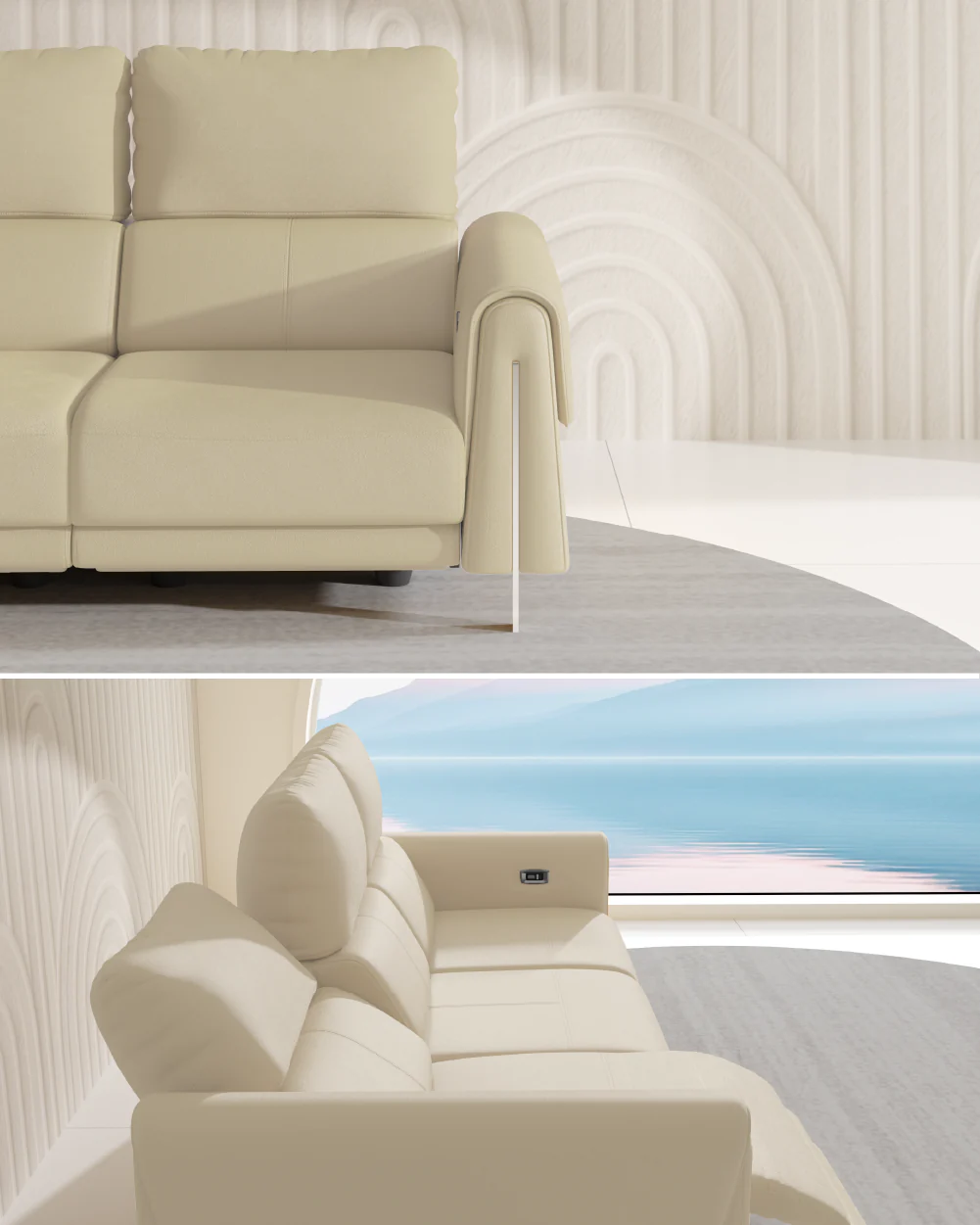 Valencia Recliner Sofa - Image 196