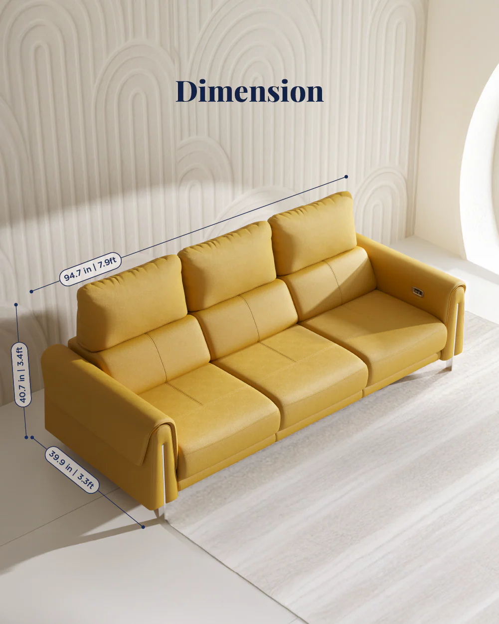 Valencia Recliner Sofa - Image 31
