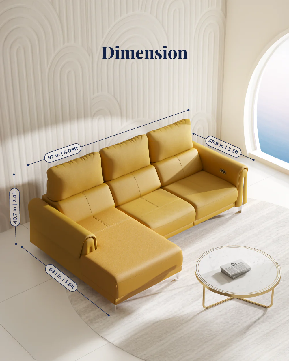 Valencia Recliner Sofa - Image 47