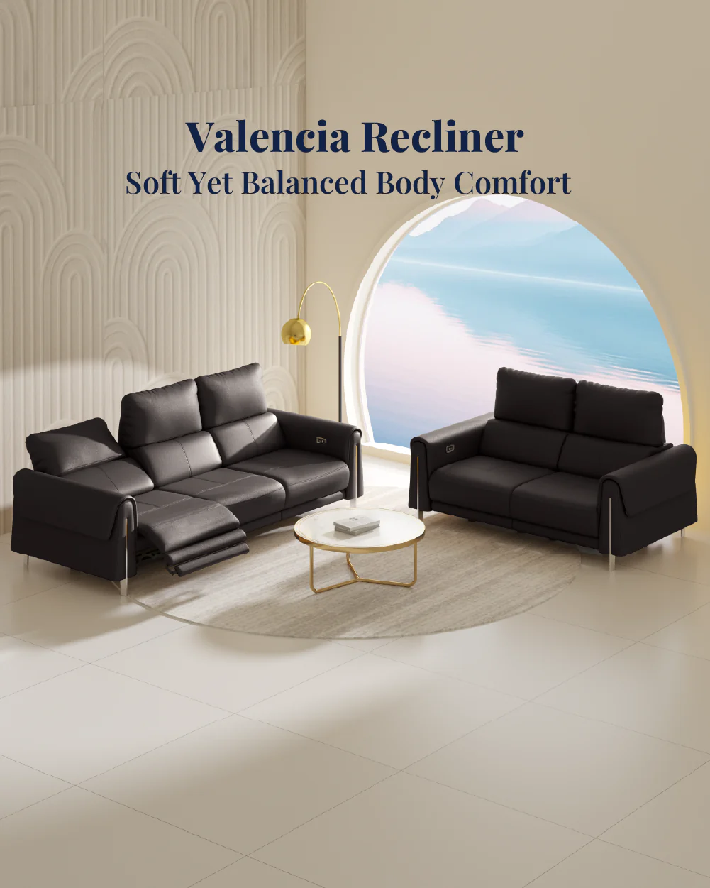 Valencia Recliner Sofa - Image 74