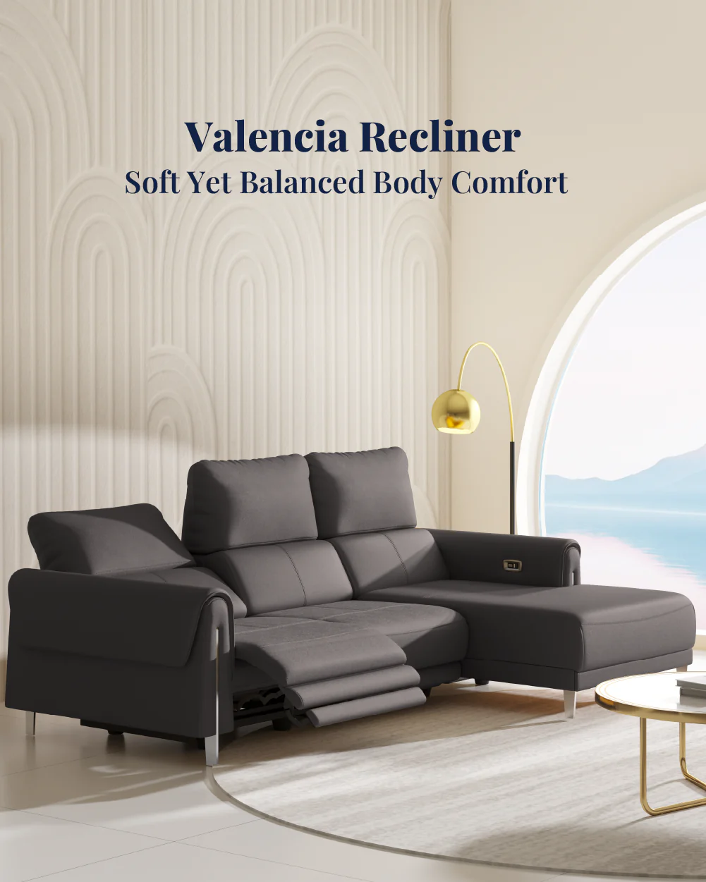 Valencia Recliner Sofa - Image 90