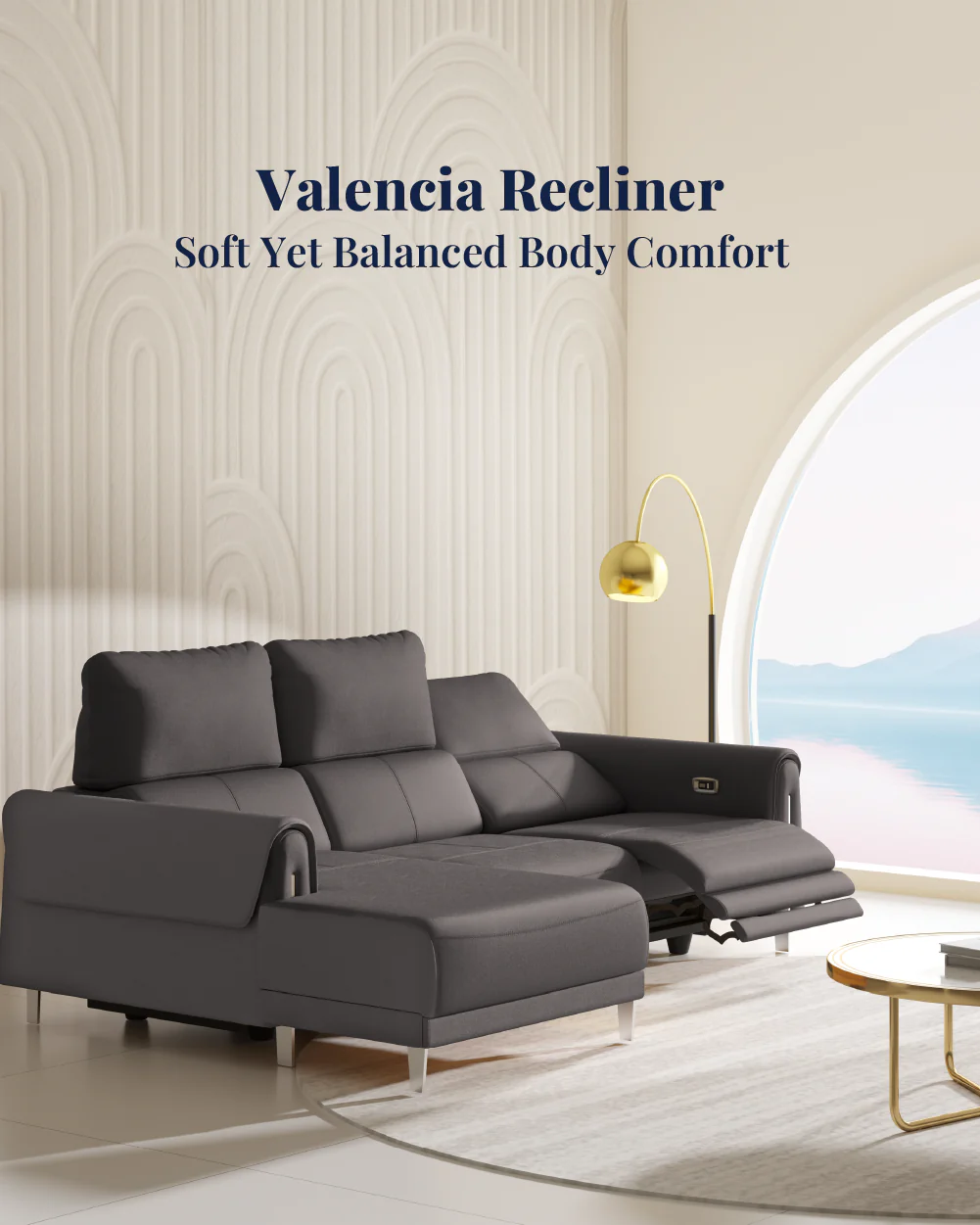 Valencia Recliner Sofa - Image 91